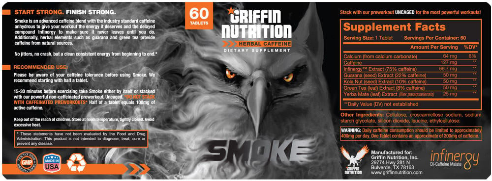 Label Design Griffin Nutrition
