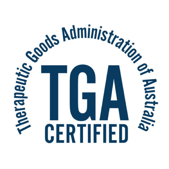 TGA Certified Manufacturer